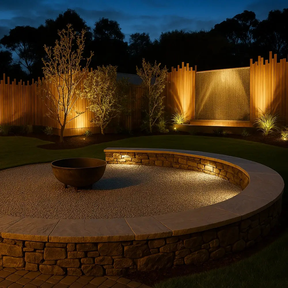 Solar Powered Landscape Spotlight