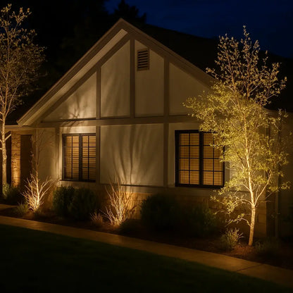Solar Powered Landscape Spotlight