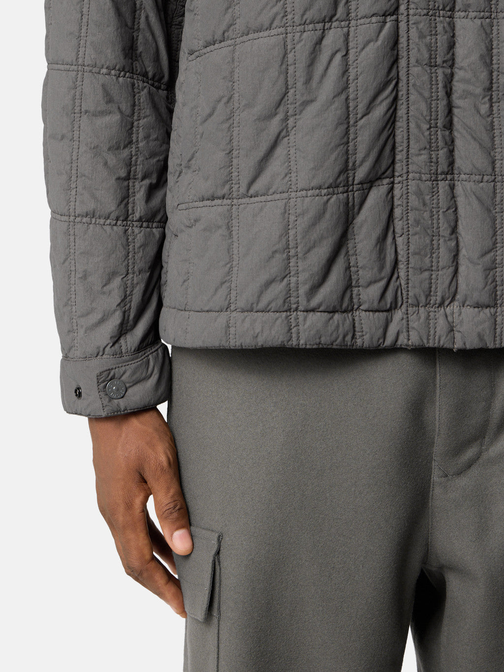 4100099 NYLON SMERIGLIATO_STONE ISLAND GHOST