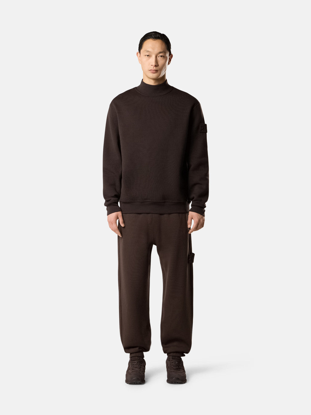6200009 COTTON WOOL FLEECE_STONE ISLAND GHOST