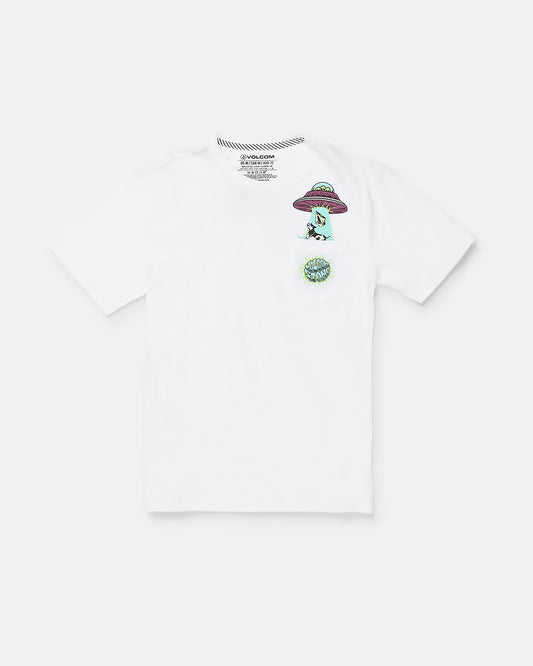 Little Boys Udder Space Short Sleeve Tee