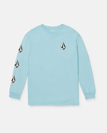 Little Boys Iconic Stone Long Sleeve Tee