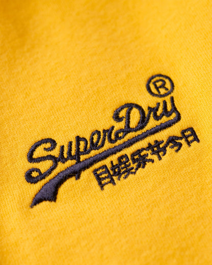 Essential Logo Embroidered Slim Fit Tee | Utah Gold