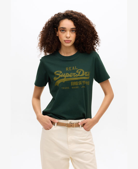 Vintage Logo Relaxed Tee | Enamel Green