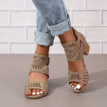 🔥Last Day Promotion 50% OFF - 2024 New Women's Orthopaedic High Heel Leather Shoes